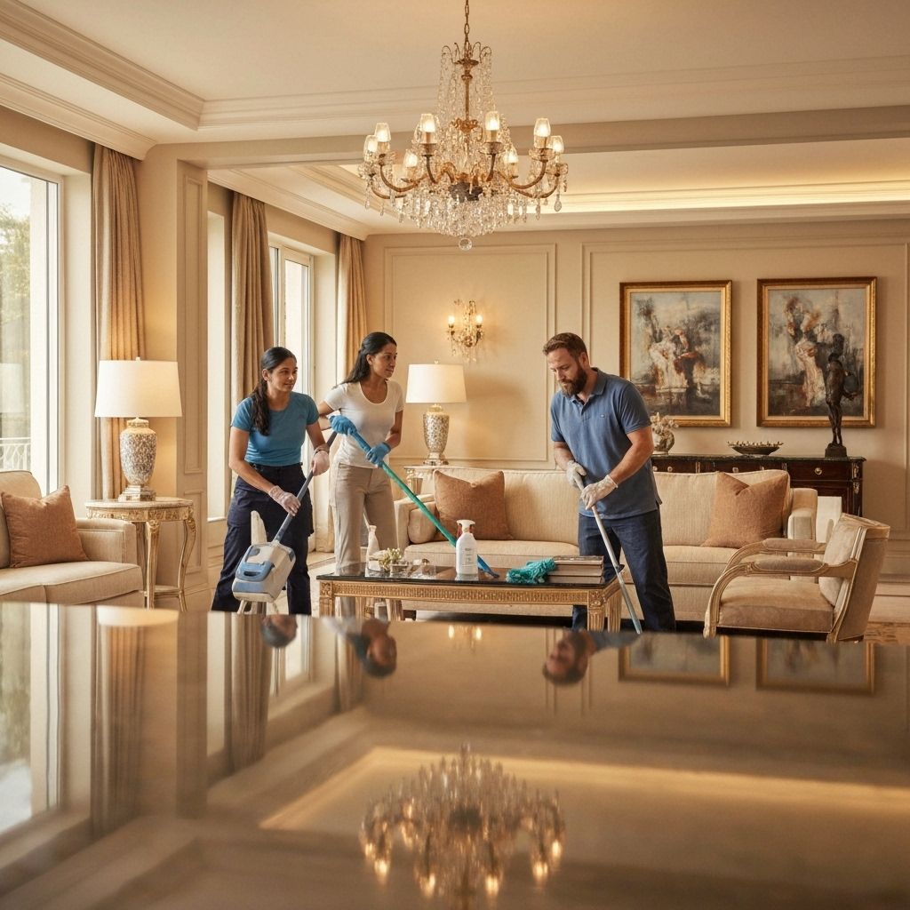 Ménage check-out complet